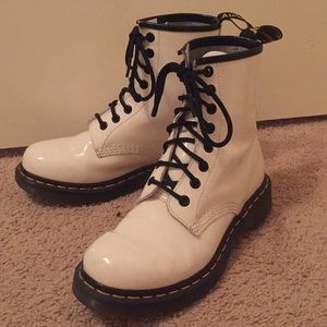 White Dr Martens